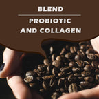 Collagen Coffee, Slim Instant Coffee Packets, Healthy Coffee-for Fast and Effective Weight Loss, 12 Bags, Raw Materialare Imported from Japan, Collagen for Women Men（60g）