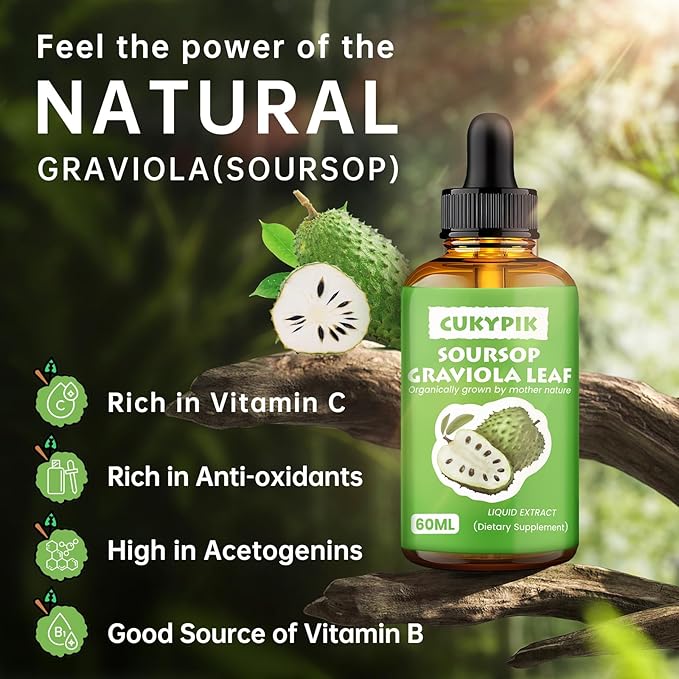 Soursop Graviola Leaf Extract Liquid Drop