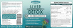 Milk Thistle Supplement for Liver Cleanse Detox & Repair, Liver Supplement with 450 mg Milk Thistle Extract (80% Silymarin) for Liver Support and Health, GMO-Free, 120 Veggie Capsules (60 Day-Supply)
