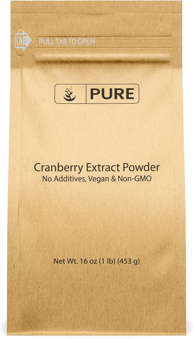PURE ORIGINAL INGREDIENTS Cranberry Extract Non-GMO, Herbal Supplement