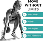 Granite Joint Care: Premium UC-II Collagen, Turmeric Curcumin C3, AKBA Boswellia + More - All-in-One Support for Joint Mobility, Comfort & Strength (60ct)