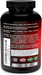 Divine Bounty Glucosamine Sulfate Supplement (2000mg per Serving) with MSM - 240 Small Vegetarian Capsules - No Shellfish or Harmful Additives