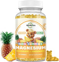 Magnesium Complex Gummies- Calm Chewable Gummies for Kids & Adults- Magnesium Glycinate Supplement-w/Omega-3, Vitamin B6, D3- Support Calm Stress Relief, Bones, Mood, Pineapple Flavor