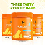 ZENO Glucosamine HCL & Hip and Joint Chews for Dogs - 150 pcs - Advanced Hip and Joint Support for Dogs - with MSM & Green Lipped Mussel - Chicken