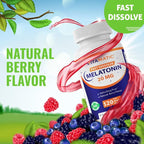 Vitamatic Melatonin 20 mg Tablets | Vegetarian, Non-GMO, Gluten Free | HIGH Potency 20 MG | Natural Berry Flavor (1/2 Tablets = Melatonin 10 mg) (120 Count (Pack of 6))