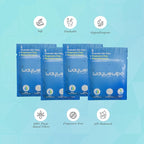 On-The-Go Flushable Wet Wipes, 32 Count XL Individually Wrapped Adult Wipes, Hypoallergenic 100% Plant Based Septic Safe, Travel Size Cleansing Cloth for Men & Women, Fragrance Free (32 Ct)
