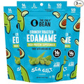 The Only Bean - Crunchy Roasted Edamame Beans (Sea Salt) - Keto Snacks (2g Net) - High Protein Healthy Snacks (14g Protein) - Low Carb, Gluten-Free Snack, Vegan Food - 4 oz (3 Pack)