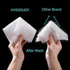 HYGIENJOY-Rinse Free Bath Sponges No Rinse Bathing Wipes(25 Counts)-No Residue Shower Wipes,Soap Infused,Lather,For the Elderly,Bedridden,Campers,Hikers,Post Surgery Must Haves