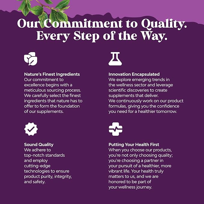 Complete Perimenopause Supplement for Women - Multibenefit Menopause Ease for Women with Maca Root Vitex Berry & Black Cohosh for Hot Flashes Night Sweats Hormone Balance and Mood Support - 120 Count