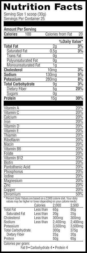 Muscle Milk ZERO, 100 Calorie Protein Powder, Chocolate, 15g Protein, 1.65 Pound, 25 Servings