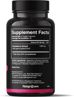Natgrown Vitex Chasteberry Supplement for Women 1,000 mg - Agnus Castus Chaste Tree Vitex Berry Fruit Extract Capsules - 60 Ct