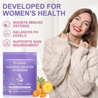 Vaginal Probiotics for Women, Vital Source Feminine Gummies, pH Balance for Women, Premium Feminine Balance Gummies, Promotion of Womens Health - 60Gummies