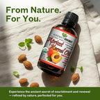 Pure Carrier and Essential Oils for Skin Care, Hair, Body Moisturizer for Face-Anti Aging Skin Care (Apricot Oil, 4oz)