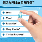 Legendairy Milk Miss Bliss™ Stress Support for Women – Stress Relief Supplement with affron® Saffron, Magnesium Glycinate + Citrate & L-Theanine – Calm & Mood Balance, Non-Drowsy, 60 Vegan Capsules