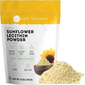 Kate Naturals Sunflower Lecithin Powder for Baking Bread, Gummies, Cooking. Lecithin Supplement for Clogged Milk Ducts. Substitute for Soy Lecithin Powder (12oz, Non-GMO)