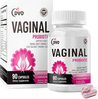 DVO Vaginal Probiotics for Women,pH Balance,60 Billion CFU with Prebiotics & Lactobacillus,Healthy Odor, Yeast Balance & Flora Support for Immune Health 90 Count