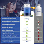 NMNH Strengthen Alternative with Trigonelline HCL 500mg & Resveratrol 100mg | NAD Supplement for Women & Men | Plant Extraction NAD+ Precursors for Energy Boost & Healthy Aging | 180 Capsules