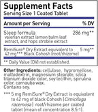 Remifemin Good Night - Menopause Symptoms Relief & Restful Sleep Support - Clinically Proven Ingredients - Menopause Supplements - Black Cohosh - Estrogen-Free - Made in Germany - 60 Tablets