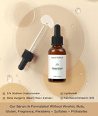 Advanced Hyaluronic Acid Serum for Face Anti Aging with 5% Hyaluronic Acid Complex, Hydrating Stem Cell Serum for Skin 1 Fl OZ.(pack of 1)