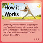 avaRoot Cranberry Mixed Gummies – Probiotics + Vitamin C, balances Women's pH Levels to Help Maintain Kidney and Urinary System Health – 60 Gummies (1 Box)