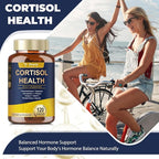 Totaria Cortisol Supplement with Ashwagandha,Magnesium,Rhodiola Rosea,L Theanine,Hormone Balance for Women Mood, Focus, Sleep Support 120 Vegan Capsules (Pack of 2)
