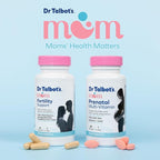 Dr. Talbot's Mom Prenatal Multi-Vitamin Daily Supplement - Folic Acid, Iron, Vitamins, and More - 60 Tablets