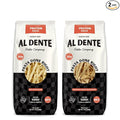 Al Dente Protein Pasta Egg & Roasted Garlic Fettuccine - 30g High Protein in 3.5oz Serving, Lower Carb. Cage-Free Eggs & Semolina. (Previously Carba-Nada, Packaging May Vary) - 10oz Bags (Pack of 2)
