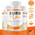 (3 Pack) Burn Peak Capsules, Official Burnpeak Pink Salt Pills with All Natural Ingredients, Advanced BurnPeak Health Supplement with Premium Vitamins for Active Lifestyle Support (180 Capsules)
