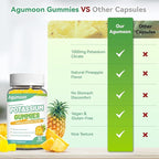 Potassium Gummies 1000mg, Potassium Citrate Gummies for Adults Women & Men, Chewable Potassium Supplement Support Leg Cramps & Muscle Health - Sugar Free, Vegan,60 Count