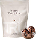 TRU Supplements Plant Based Protein Powder, BCAA, EAA, 20g Vegan Brown Rice & Pea Protein, 100 Calories, 27 Vitamins, No Artificial Flavors 25 Servings (Natural Chocolate Cream)