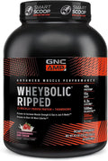 GNC AMP Wheybolic Ripped - Strawberries and Cream (22 Servings)
