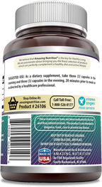Amazing Formulas Advanced Collagen Supplement | Collagen Type I, II & III with Vitamin C & Hyaluronic | 1600 Mg Per Serving | 90 Capsules | Non-GMO | Gluten-Free | Made in USA
