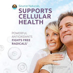Source Naturals Resveratrol 200 mg for Heart and Healthy Aging* - 200 mg -30 Vegan Capsules