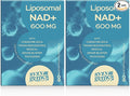 NAD+ Supplement 1600mg Extra Strength - Liposomal NMN Alternative with Resveratrol, Urolithin A, CoQ10, Quercetin & ALA - Mitochondrial Energy & Anti-Aging, Cell Regeneration, 120 Softgels