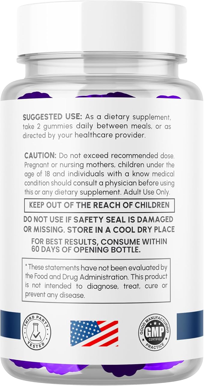 Ultra Peak XL Gummies for Men, Official UltraPeak XL Male Gummys with All Natural Ingredients, Ultra PeakXL Maximum Strength Health and Wellness Multivitamin Supplement Formula Gummys (60 Gummies)
