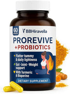 Prorevive for Women Menopause Support | Joint Comfort, Sexy Midsection Curves, Menopause Bloat Relief | Daily Use Item for Routine Ease | 60 Ct
