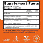 Qunol CoQ10 & Turmeric: CoQ10 200mg, 60 Softgels & Turmeric Curcumin, 2400mg, 105 Capsules