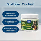PetAg Dyne Soft Chews, Joint Health & Mobility Supplement - Vet-Formulated for Dogs - with UC-II® Collagen - Up to 4X More Effective Than Glucosamine/Chondroitin - 45 Chicken Liver Flavor Chews