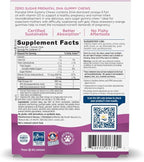 Nordic Naturals Zero Sugar DHA Prenatal Vitamin Gummies, Strawberry Orange Flavor - 27 Gummies - Supplements for Pregnancy - 600 mg Omega-3 Fish Oil and 400 IU Vitamin D3-27 Servings