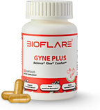 GYNEPLUS Menstrual Relief Capsules, Natural Period Pain Relief, Hormone Balance & Ovarian Support, Regulate Menstrual Cycle, Ease Cramps, Hormonal Balance Supplement for Women, 60 Capsules