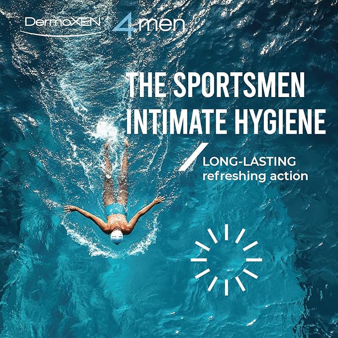 Men's Intimate Wash | pH Balanced Daily Hygiene Gel | Freshness & Odor-Control Formula with Menthol | Gentle Cleansing for the Groin Area | Male Hygiene Product | 4.23 fl oz
