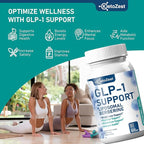 GLP-1 Support Weight Loss Supplement - 15-in-1 GLP1 Support for Weight Management Appetite Suppressant Fat Burn for Women Men - with Liposomal Berberine HCl Bitter Melon Citrus Bergamot