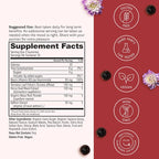 Winged Wellness Love Bites, Libido Booster for Women with Maca Root - Libido & Pleasure Booster with Horny Goat Weed & Damiana - Natural Aphrodisiac Gummy Supplement - Wild Blueberry, 60 Vegan Gummies