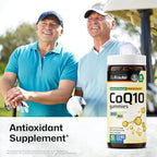 BIO KRAUTER® CoQ10 200mg for Energy Production - Coenzyme Q10 for Antioxidant & Daily Wellness - Vegan 90 CoQ10 Gummies, 45-Day Supply - Non-GMO, Banana Flavor
