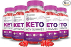 Justified Laboratories (5 Pack Ripped Results Keto ACV Gummies Advanced Formula 1000MG Ripped Results Formulated with Pomegranate Beet Juice Powder B12 Vegan Non GMO 300 Gummys