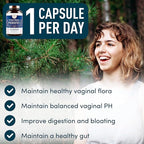 Vaginal Probiotics for Women - 19Bil CFU,15-Strain Lactobacillus Probiotic for PH Balance, Urinary Tract Support, Odor & Yeast Health - Balance Complex for Women BV Support Supplements - 30 Vegan Caps