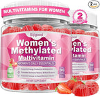 180 Count | Methylated Multivitamin Gummies for Women – Womens Multivitamin Gummies with B Complex, Minerals, CoQ10, Myo-Inositol for Energy, Hormone Balance & Immune Support Sugar Free