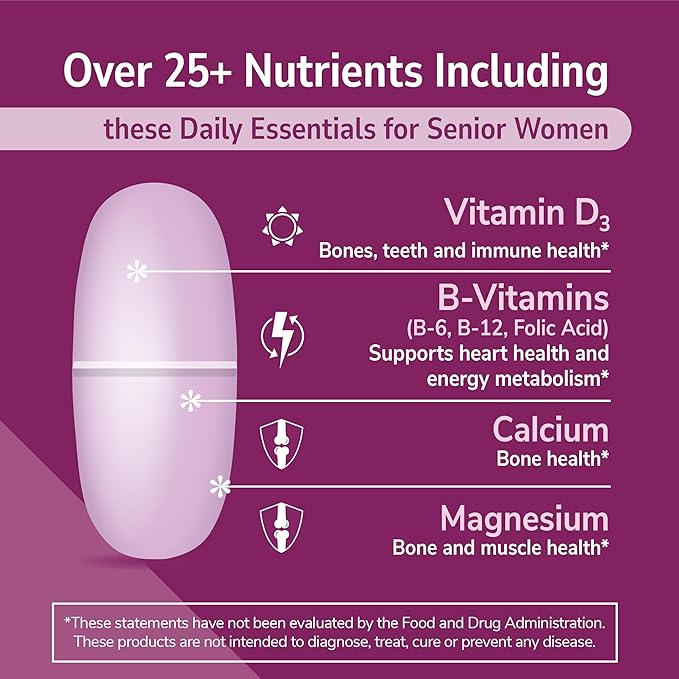 21st Century Sentry Senior Women 50 Plus Tablets, 100 Count (27542)