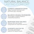 Vaginal Probiotics for Women | Boric Acid For Women | pH Balance for Women | Yeast Infection Care | Natural Defense Against Fishy Odor, Burning and Excess Discharge | 12 Vaginal Suppositories