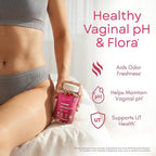 SOON+ Feminine Balance Gummies for Women, V-Sync Pineapple Probiotics for pH Balance Support * Vaginal, Urinary, Immune, Digestive Wellness * with Bacillus Coagulans, Cranberry, Vitamin C, 60 Gummies